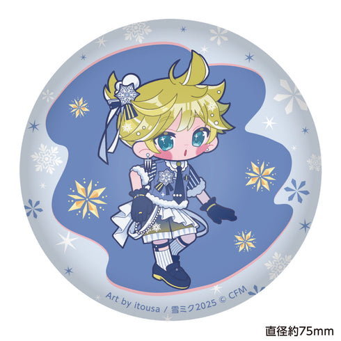 『SNOW MIKU 2025』ぷにぷに缶バッジ 鏡音レン itousa Ver.
